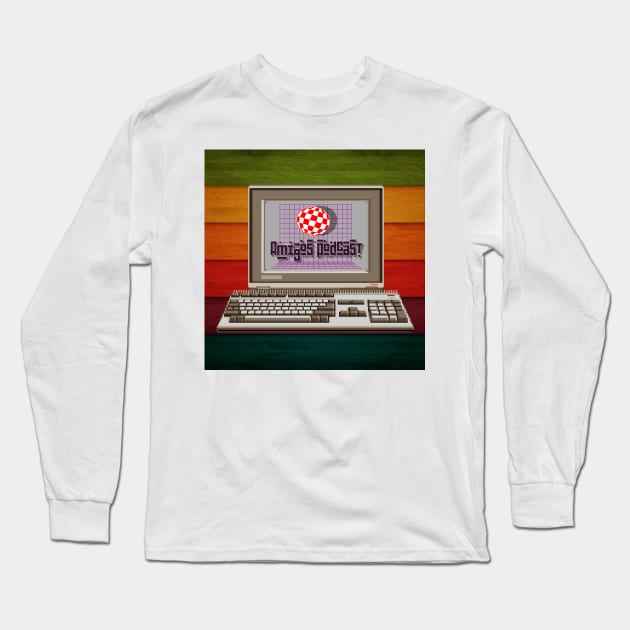 Amigos Podcast Long Sleeve T-Shirt by AmigaTees